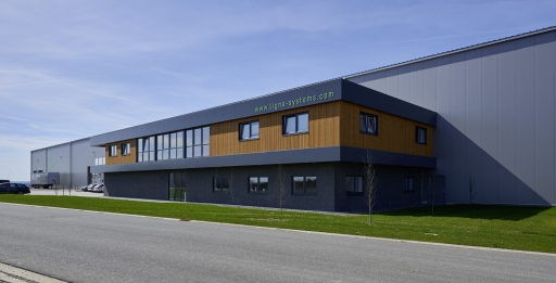 LIGNA systems Industriehalle Aussenfassaden