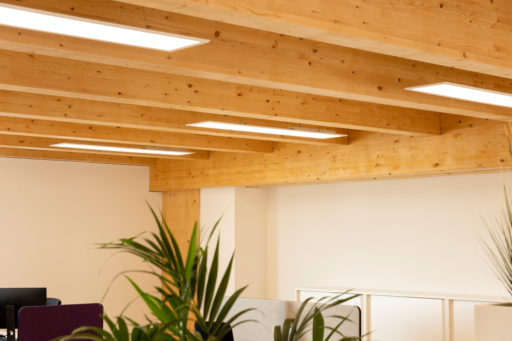 Halle Balkenlage aus Holz