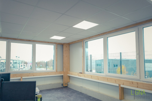 Bürogebäude aus Holz