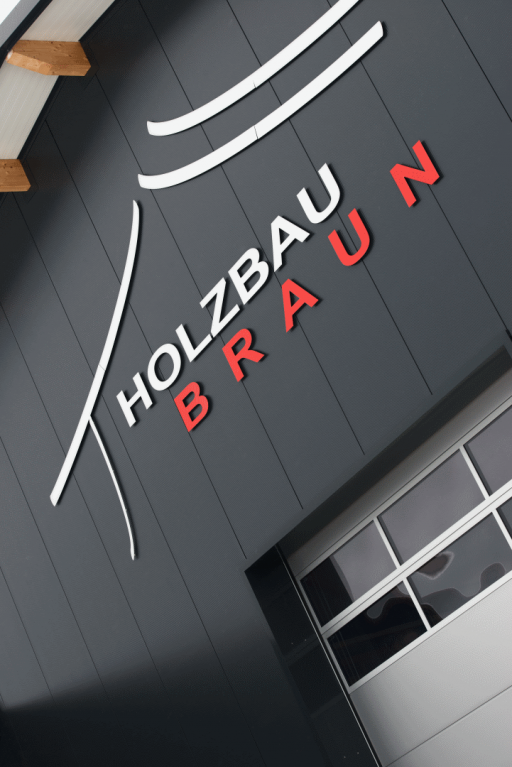 Holzbau Braun Fassaden Logo