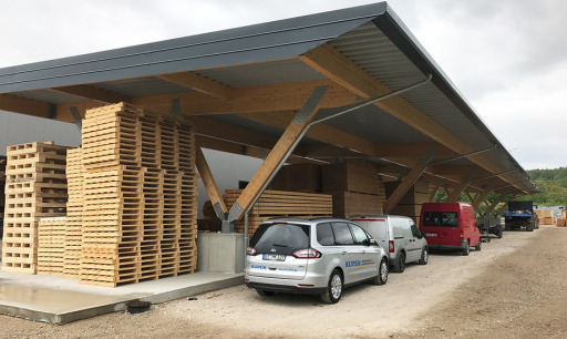 Holzcarport