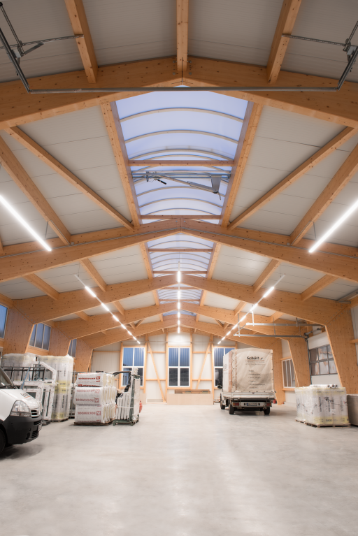 Haller zum Lagern aus Holz