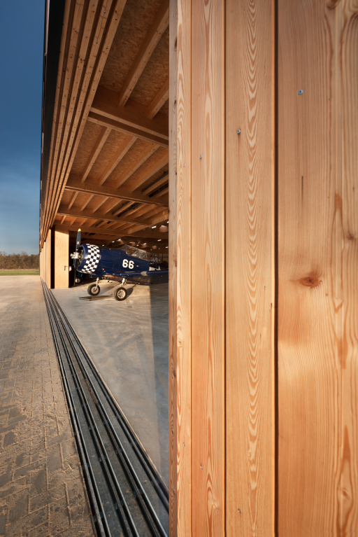 Schiebetor aus Holz
